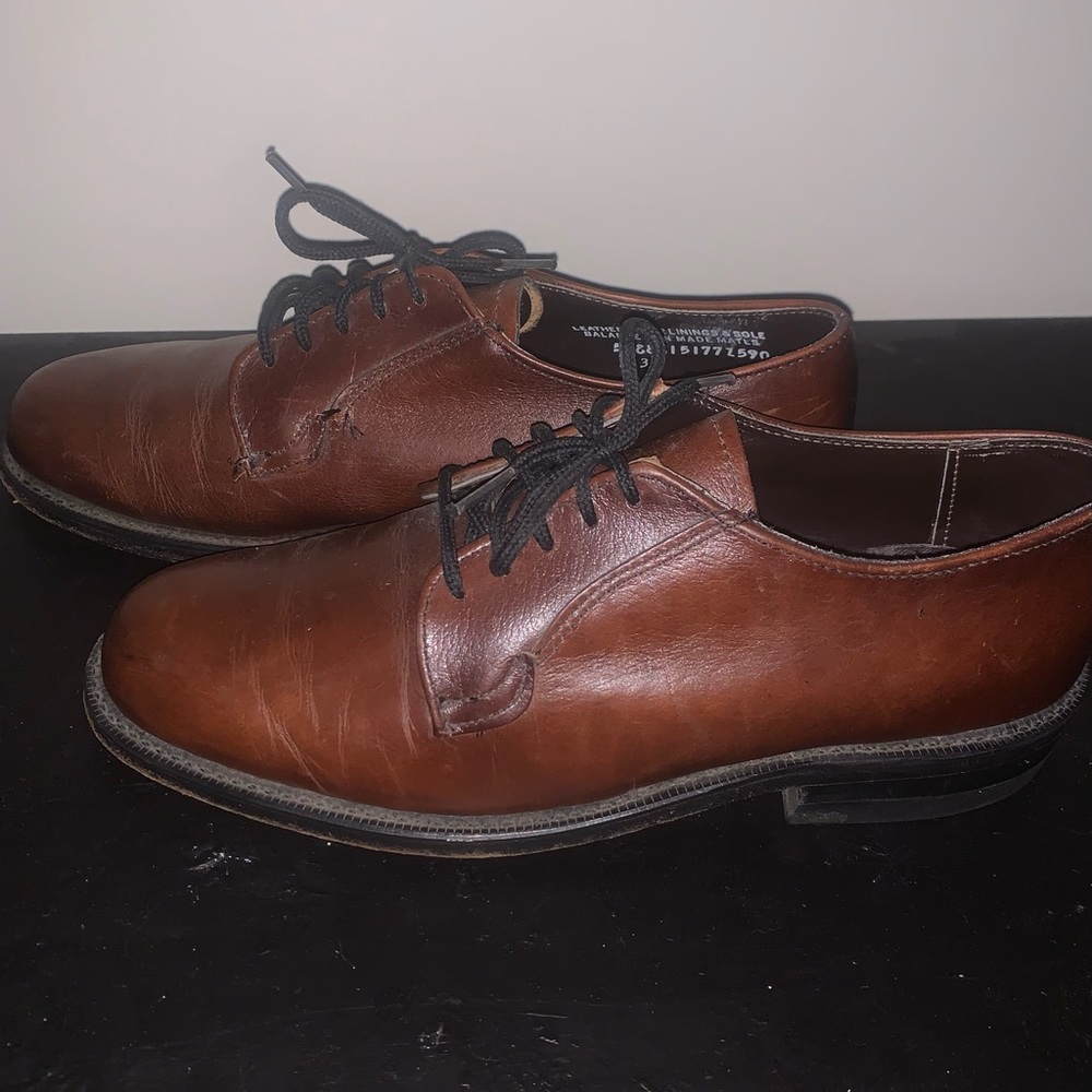 Hitchcock Oxford Mens Shoes! Brown Leather! - Picture 2 of 3